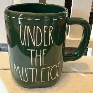 Rae Dunn Green 'Under the Mistletoe' Mug